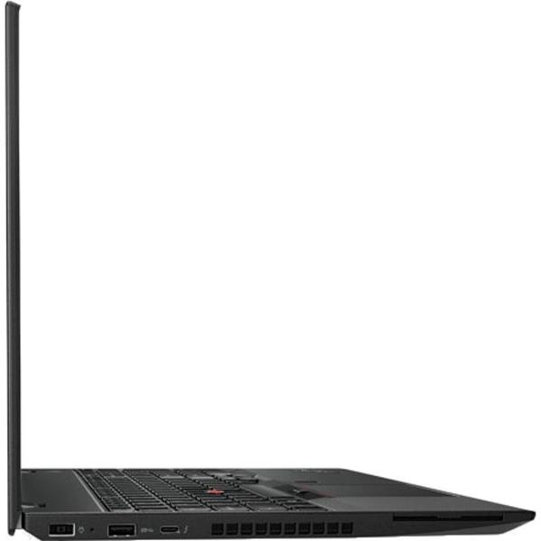Laptop Lenovo ThinkPad T570, 15.6'' FHD, Core i7-7500U 2.7GHz, 8GB DDR4, 256GB SSD, GeForce 940MX 2GB, FingerPrint Reader, Win 10 Pro 64bit, Negru