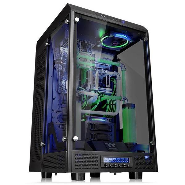 Carcasa Thermaltake The Tower 900, FullTower, Fara sursa, Negru