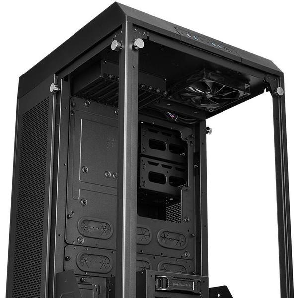 Carcasa Thermaltake The Tower 900, FullTower, Fara sursa, Negru