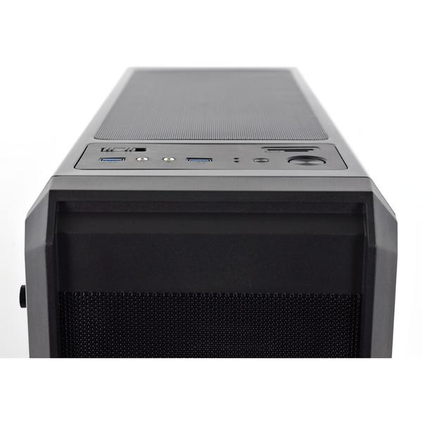 Carcasa Silentium PC Regnum RG4T Pure Black, MiddleTower, Fara sursa, Negru