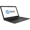 Laptop HP 250 G6, 15.6" HD, Core i3-6006U 2.0GHz, 4GB DDR4, 128GB SSD, Intel HD 520, Free DOS, Negru