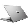 Laptop HP 250 G6, 15.6" FHD, Core i7-7500U 2.7GHz, 8GB DDR4, 256GB SSD, Intel HD 620, Windows 10 Pro, Argintiu