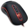 Mouse gaming Redragon Mars, USB, Optic, 4000dpi, Negru/Rosu