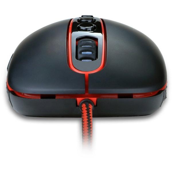 Mouse gaming Redragon Mars, USB, Optic, 4000dpi, Negru/Rosu