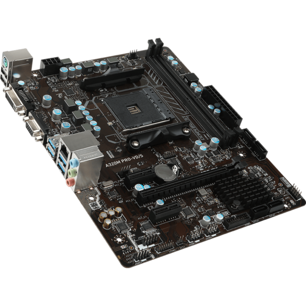 Placa de baza MSI A320M PRO-VD/S, Socket AM4, mATX