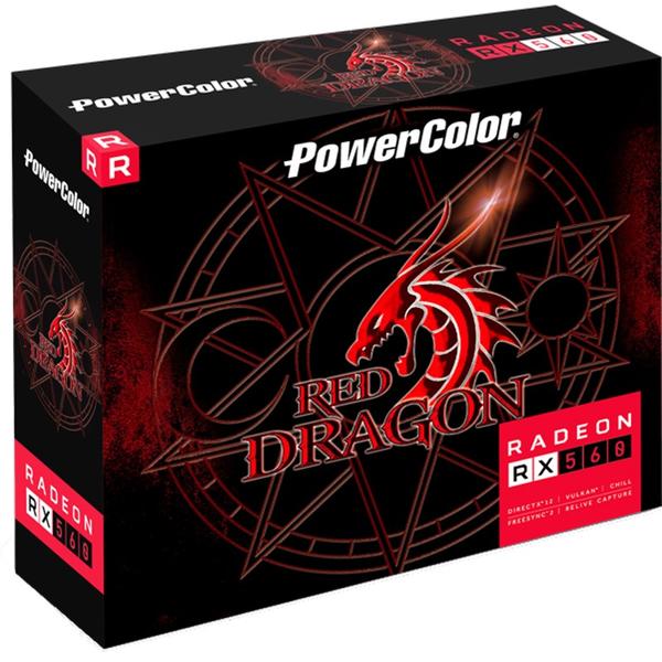 Placa video PowerColor Radeon RX 560 Red Dragon, 2GB GDDR5, 128 biti