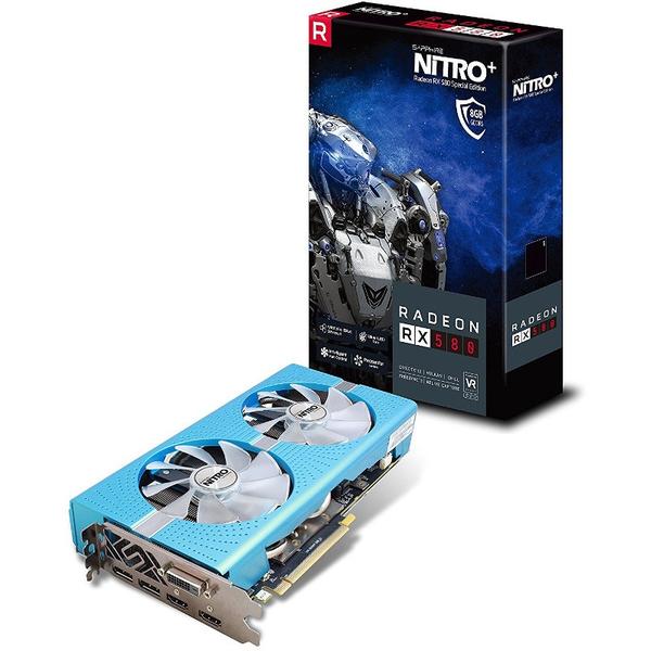 Placa video Sapphire Radeon RX 580 NITRO+ Special Edition, 8GB GDDR5, 256 biti