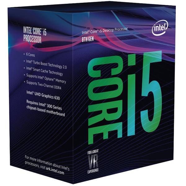 Procesor Intel Core i5-8400 Coffee Lake, 2.8GHz, 9MB, 65W, Socket 1151 v2, Box