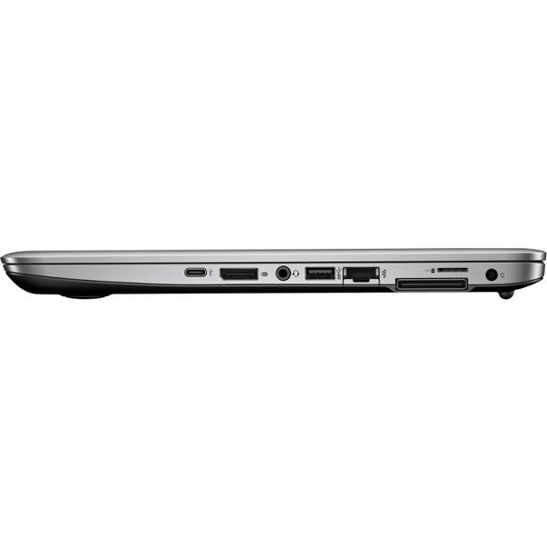 Laptop HP EliteBook 840 G4, 14.0'' FHD, Core i5-7200U 2.5GHz, 8GB DDR4, 256GB SSD, Intel HD 620, 4G, FingerPrint Reader, Win 10 Pro 64bit, Argintiu