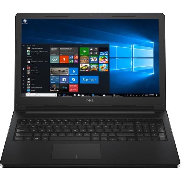 Laptop Dell Inspiron 3567, 15.6" FHD, Core i3-6006U 2.0GHz, 4GB DDR4, 256GB SSD, Intel HD 520, Windows 10 Home, Negru
