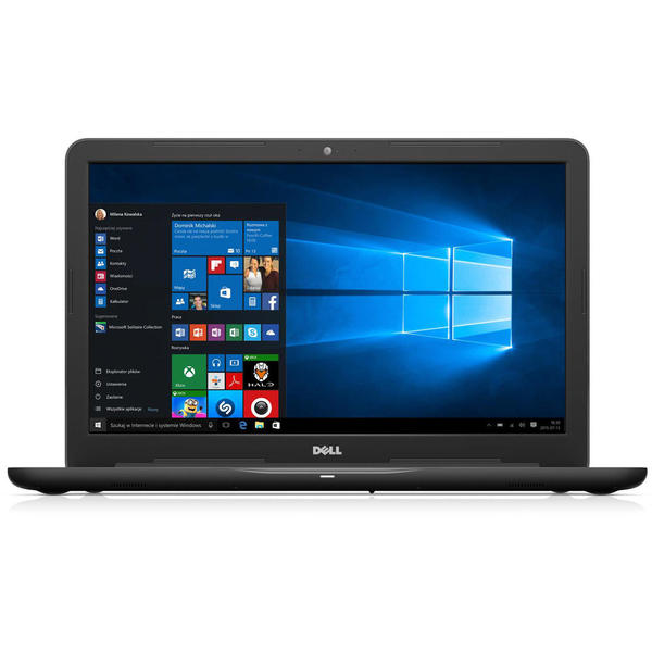 Laptop Dell Inspiron 5767, 17.3" FHD, Core i7-7500U 2.7GHz, 8GB DDR4, 1TB HDD, Radeon R7 M445 4GB, Windows 10 Home, Negru