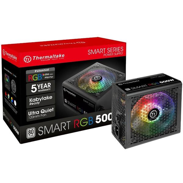 Sursa Thermaltake Smart RGB, 500W, Certificare 80+