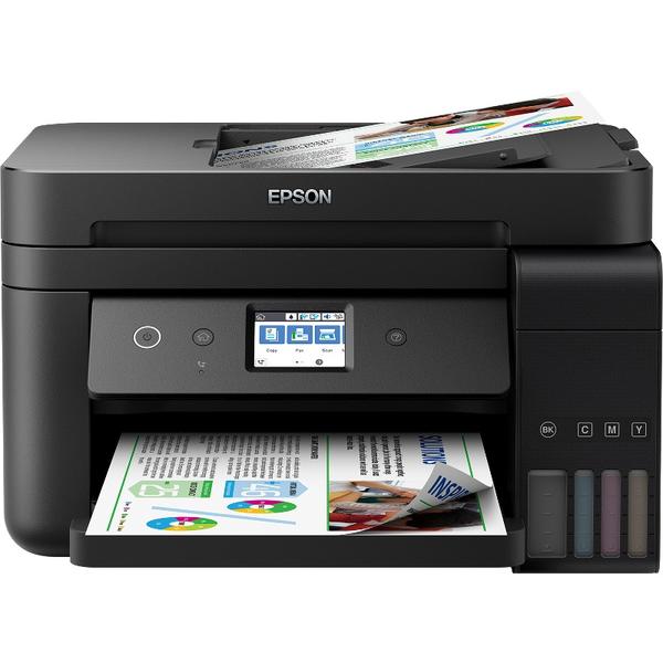 Multifunctionala Epson EcoTank ITS L6190, Inkjet, Color, A4, Duplex, USB, WiFi, Retea