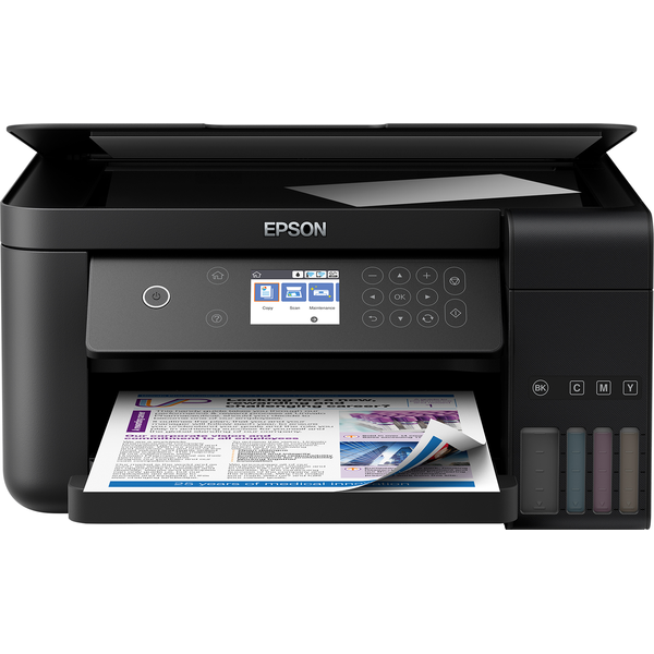 Multifunctionala Epson EcoTank ITS L6160, Inkjet, Color, A4, Duplex, USB, WiFi, Retea