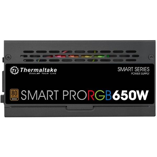 Sursa Thermaltake Smart PRO RGB, 650W, Certificare 80+ Bronze