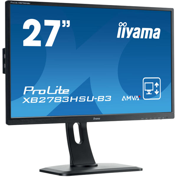 Monitor LED IIyama ProLite XB2783HSU-B3, 27.0'' Full HD, 4ms, Negru