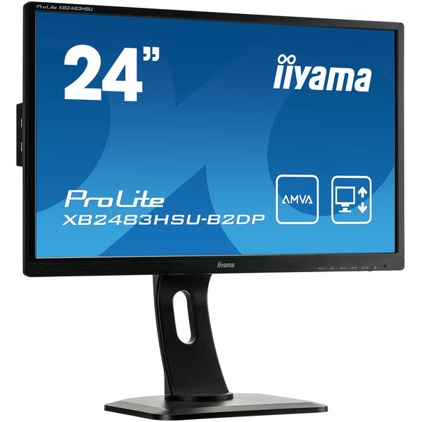 Monitor LED IIyama ProLite XB2483HSU-B2DP, 23.8'' Full HD, 4ms, Negru