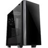 Carcasa Thermaltake View 21 Tempered Glass Edition, MiddleTower, Fara sursa, Negru