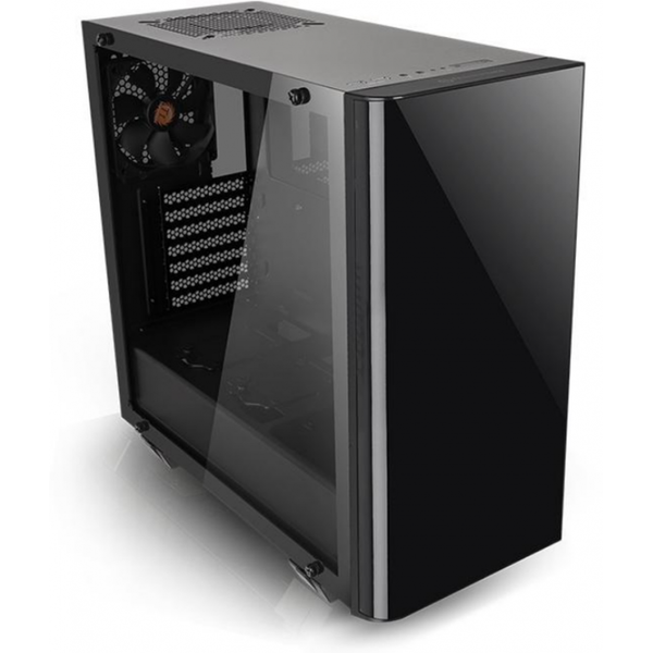 Carcasa Thermaltake View 21 Tempered Glass Edition, MiddleTower, Fara sursa, Negru