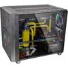 Carcasa Thermaltake Core X5 Tempered Glass Edition, Cube, Fara sursa, Negru