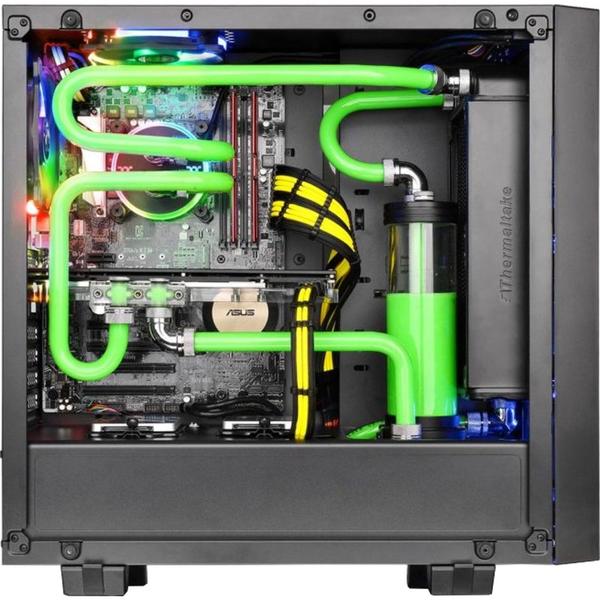 Carcasa Thermaltake Core G21 Tempered Glass Edition, MiddleTower, Fara sursa, Negru