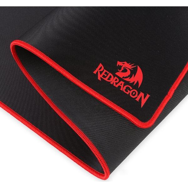 Mouse Pad Redragon Suzaku, Negru/Rosu