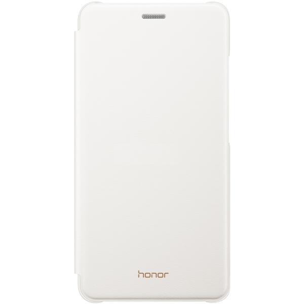 Husa Huawei Flip Cover pentru Honor 7 Lite, Alb
