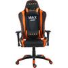 Scaun Gaming Inaza Imperator MAX Series, Negru/Portocaliu