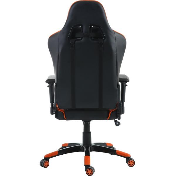 Scaun Gaming Inaza Imperator MAX Series, Negru/Portocaliu