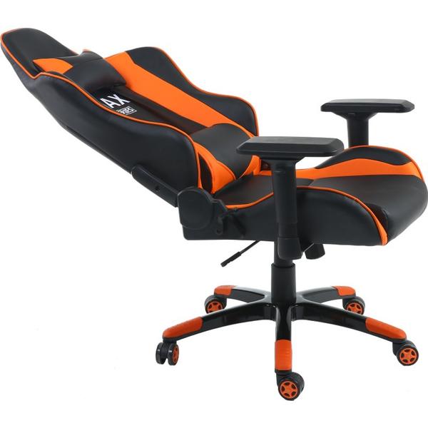 Scaun Gaming Inaza Imperator MAX Series, Negru/Portocaliu