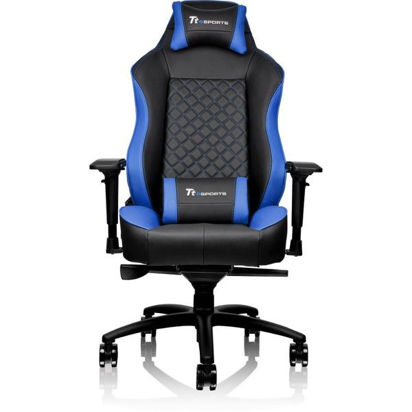 Scaun Gaming Thermaltake Tt eSPORTS GT Comfort, Negru/Albastru