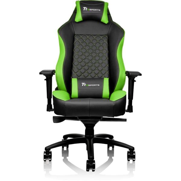 Scaun Gaming Thermaltake Tt eSPORTS GT Comfort, Negru/Verde