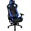 Scaun Gaming Thermaltake Tt eSPORTS GT Fit, Negru/Albastru