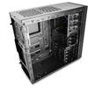 Carcasa Deepcool Tesseract SW-RD, MiddleTower, Fara sursa, Negru/Rosu