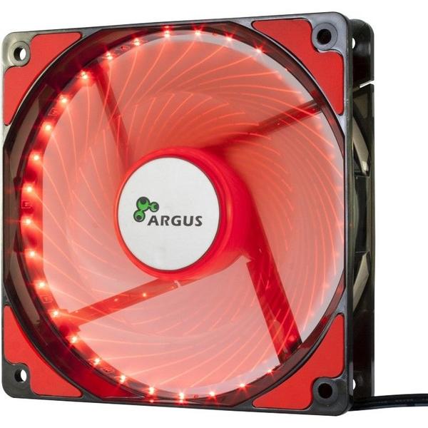 Ventilator PC Inter-Tech Argus L-12025 Red, 120mm