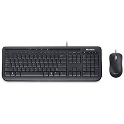 Kit Tastatura si Mouse Microsoft Wired 600 Business, USB, Negru