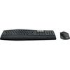 Kit Tastatura si Mouse Logitech NK9800WR, Wireless, Bluetooth, Negru