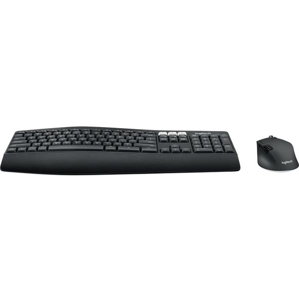 Kit Tastatura si Mouse Logitech NK9800WR, Wireless, Bluetooth, Negru