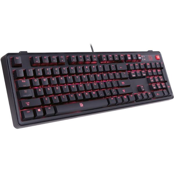 Tastatura gaming Thermaltake Tt eSPORTS MEKA Pro, USB, Layout US, Cherry MX Blue, Negru