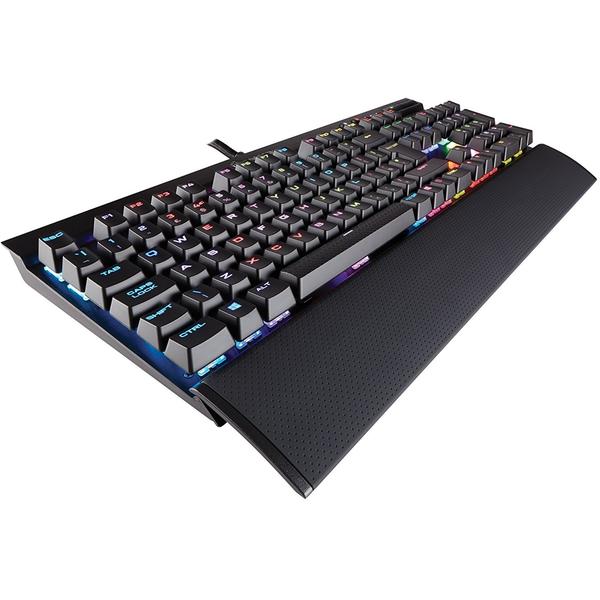 Tastatura Corsair K70 RGB LED, USB, Layout EU, Cherry MX Speed, Negru