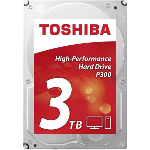 Hard Disk Toshiba P300, 3TB, SATA 3, 7200RPM, 64MB, Bulk