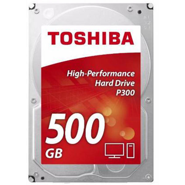 Hard Disk Toshiba P300, 500GB, SATA 3, 7200RPM, 64MB, Bulk