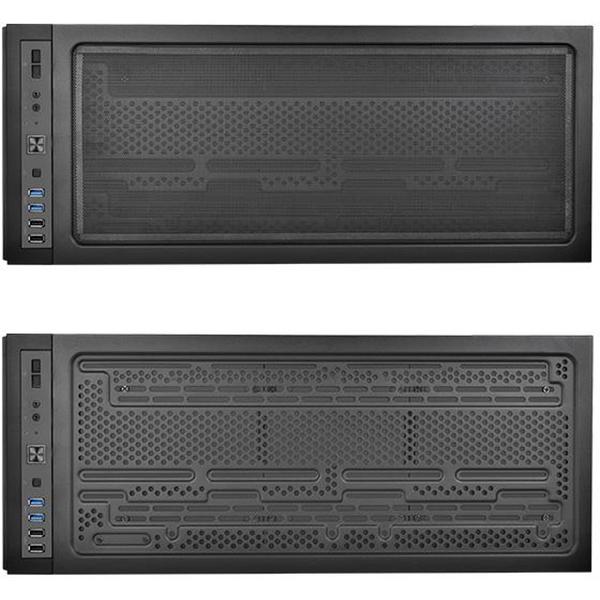Carcasa Thermaltake Suppressor F51 Power Cover Edition, FullTower, Fara sursa, Negru