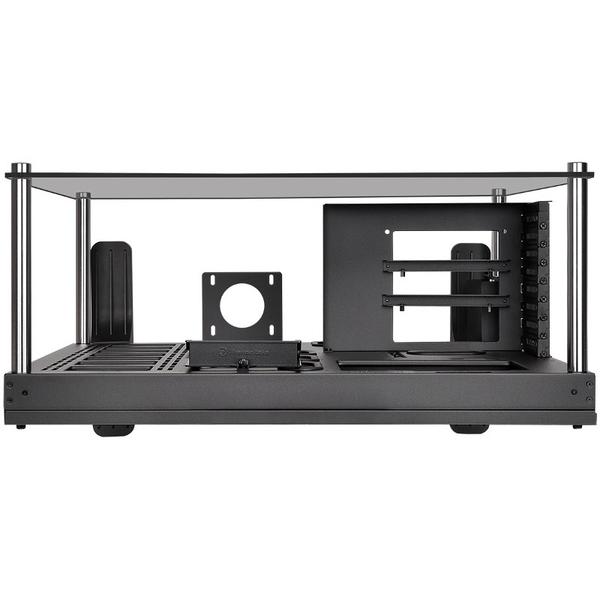 Carcasa Thermaltake Core P7 Tempered Glass Edition, FullTower, Fara sursa, Negru