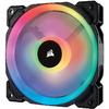 Ventilator PC Corsair LL120 RGB LED Static Pressure, 120mm, 3 Fan Pack