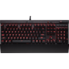 Tastatura Corsair K70 Red LED, USB, Layout EU, Cherry MX Speed, Negru