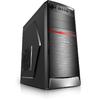 Carcasa Segotep AND Black/Red, MiddleTower, Sursa 500W, Negru/Rosu