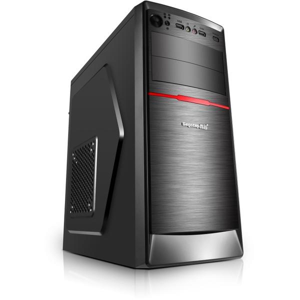 Carcasa Segotep AND Black/Red, MiddleTower, Sursa 500W, Negru/Rosu