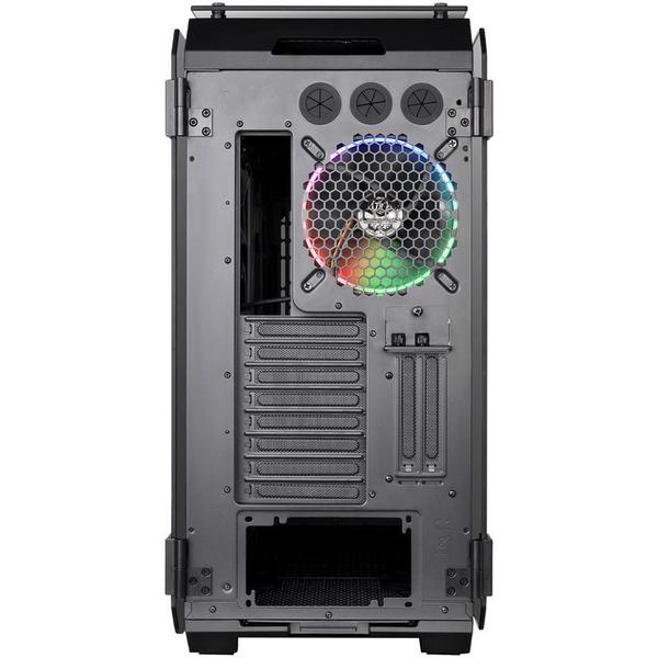 Carcasa Thermaltake View 71 Tempered Glass RGB Edition, FullTower, Fara sursa, Negru