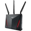 Router Wireless Asus RT-AC86U, Gigabit, 802.11 a/b/g/n/ac, 1 x WAN, 4 x LAN, 750 + 2167Mbps, Dual Band AC2900